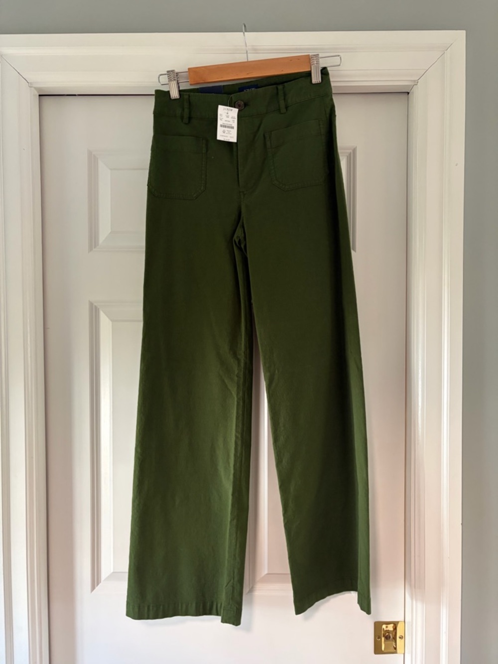 J.Crew Olive Green Lizzie Pants